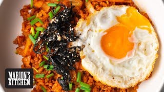 Kimchi Fried Rice  Marions Kitchen [upl. by Lana]