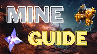 Warframe  Cambrian Drift Mining Guide [upl. by Einej]