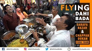 INDORE 56 Dukan  Sarafa Bazar Food Tour  FLYING Dahi Bada  GIANT Jaleba  Egg Benjo 22 [upl. by Tallia]