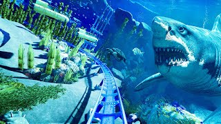 FIRST EVER Underwater Ocean Roller Coaster POV [upl. by Halyahs738]