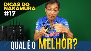 CARRETILHA OU MOLINETE PARA PESCA COM ISCA ARTIFICIAL DICAS DO NAKAMURA 17 [upl. by Enilorak]