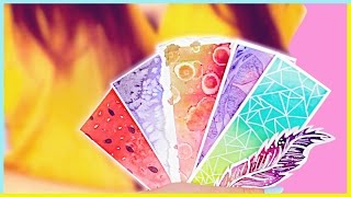 📚 DIY Bookmarks amp Watercolor Techniques for Beginners  Watercolor DIY  How To Make Bookmarks [upl. by Namreh761]