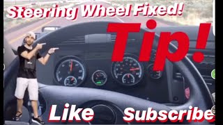 How to Fix Steering Wheel on a 2015 Freightliner Cascadia [upl. by Esertap]