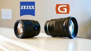 Zeiss 1670mm vs Sony 18105 G Lens Comparison [upl. by Ataliah113]