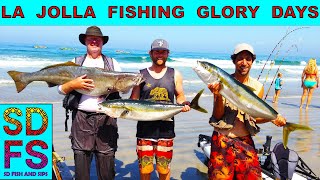 How I Learn to Catch Yellowtail in La Jolla  San Diego Kayak Fishing with Live Bait [upl. by Aisats]