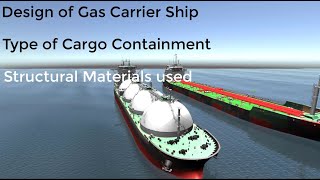 Gas Carrier Ship  Introduction to LPG LNG amp Chemical Gases Carriage Transport amp Handling [upl. by Jerz]