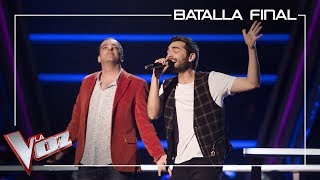 Javi Moya y Shadday López cantan Soldadito marinero  Batalla final  La Voz Antena 3 2019 [upl. by Ielarol]