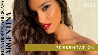 PRESENTATION  Reina Hispanoamericana Argentina 2022  Nadia Sommariva [upl. by Ayojal]