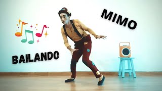 MimoClown EL BAILE 🕺 PANTOMIMA N°5Manu Porfavor [upl. by Adok]