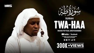 Surah TwaHaa  Imam Feysal  Audio Quran Recitation  Mahdee Hasan Studio [upl. by Asit]