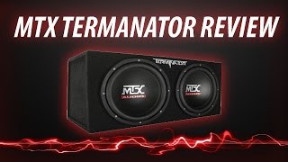 Mtx Subwoofer Package Review [upl. by Barbe]