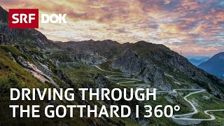 Gotthard Base Tunnel  360°  Documentation  SRF Dok [upl. by Sugirdor637]