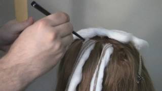 Balayage Hair Color Technique Demo for Highlights [upl. by Timon750]