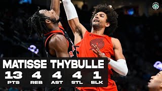 MATISSE THYBULLE DROPS 13PTS vs RAPTORS FULL HIGHLIGHTS [upl. by Nosreh]