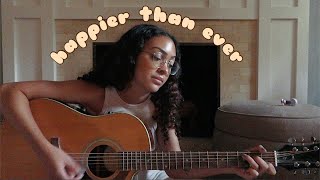 happier than ever  billie eilish acoustic cover [upl. by Lipfert]