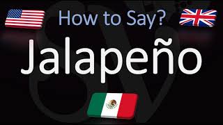 How to Pronounce Jalapeño CORRECTLY [upl. by Ahsela]