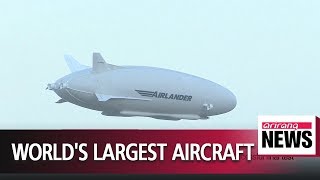 Worlds longest aircraft Airlander 10 to go into production [upl. by Yadrahc]