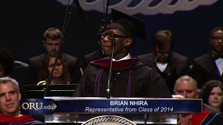 A Life Changing Graduation Speech Full Speech  Brian Nhira [upl. by Airreis174]