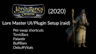 LOTRO plugin setup LoreMaster yellowraid [upl. by Snashall]