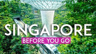 Things to know BEFORE you go to SINGAPORE  Singapore travel tips [upl. by Doughty]