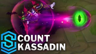 Count Kassadin Skin Spotlight  PreRelease  League of Legends [upl. by Kceb]