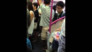 SBS bus quarrel because of touch incident [upl. by Simonette]