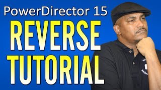 How to Reverse Video  PowerDirector [upl. by Dru]