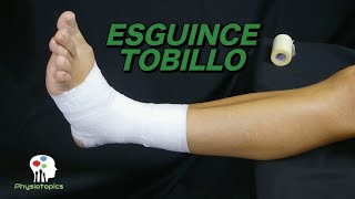 Vendaje Funcional Preventivo Esguince de Tobillo [upl. by Okin166]