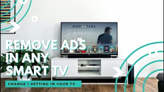 How To Remove Adverts From SMART TV In Only 2 Minutes [upl. by Reeba]