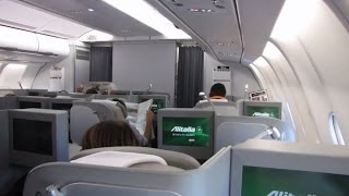 Flight Report ALITALIA  Miami ✈ Rome  Airbus A330200  Business [upl. by Gabriela]