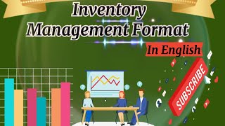 FULLY AUTOMATIC INVENTORY MANAGEMENT EXCEL FORMAT 11 in English [upl. by Jacquenette]