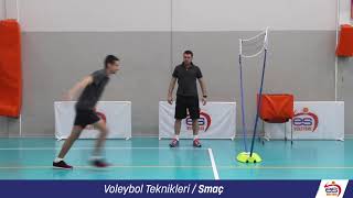 Voleybol Teknikleri  Smaç [upl. by Nesnah888]