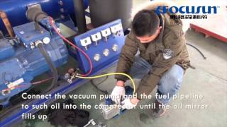 How to change compressor oilbock Technical post [upl. by Salema426]