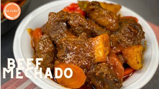 Beef Mechado Recipe  Beef Stew  Mechadong Baka  Easy to Follow Recipe [upl. by Rosenthal]