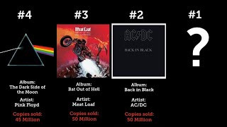 Top 50 Best Selling Albums Of All Time [upl. by Kado]