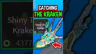 CATCHING THE KRAKEN in Roblox Fisch [upl. by Kannan]