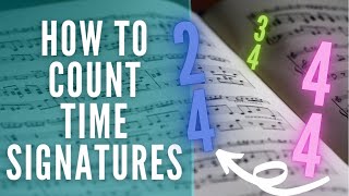 How to Count Time Signatures Time Signatures Explained [upl. by Assila632]