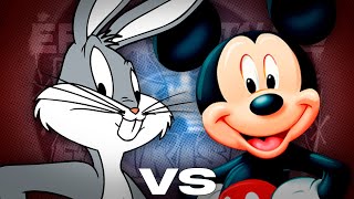 Mickey Mouse vs Bugs Bunny Épicas Batallas de Rap del Frikismo S2  Keyblade [upl. by Nylqcaj]