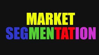 Market Segmentation and Target Market [upl. by Anitsirc]