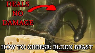 HOW TO CHEESE ELDEN BEAST AND RADAGON in Elden Ring [upl. by Hanoj]