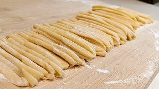 Comment faire des pâtes aux œufs maison nouilles Shanghaï [upl. by Retniw]