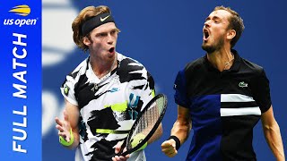 Andrey Rublev vs Daniil Medvedev Full Match  US Open 2020 Quarterfinal [upl. by Ahsikad615]