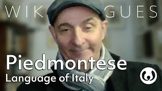 Italys Piedmontese language casually spoken  Giorgio speaking Piedmontese  Wikitongues [upl. by Samtsirhc182]