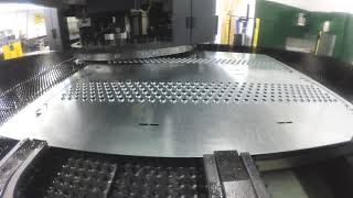 CNC Turret Punch Press at Ajax Metal Forming Solutions [upl. by Giardap304]