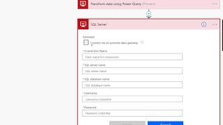 E81 Power query and Microsoft Flow using On premises Data Gateway [upl. by Merri368]