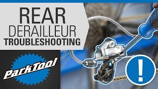 Rear Derailleur  Advanced Troubleshooting [upl. by Ardua]