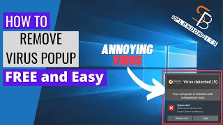 Remove Popup Virus on Windows FREE and EASY [upl. by Assyla]