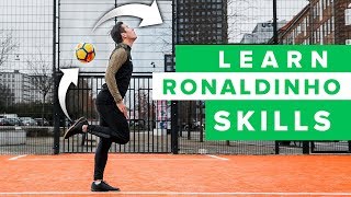 LEARN THE BEST RONALDINHO SKILLS [upl. by Mouldon]