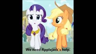 MLP FIM  A True True Friend KaraokeInstrumental With Lyrics [upl. by Day702]