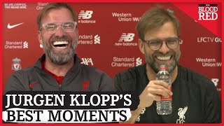 Jurgen Klopps Best Liverpool Press Conference Moments [upl. by Esidarap147]